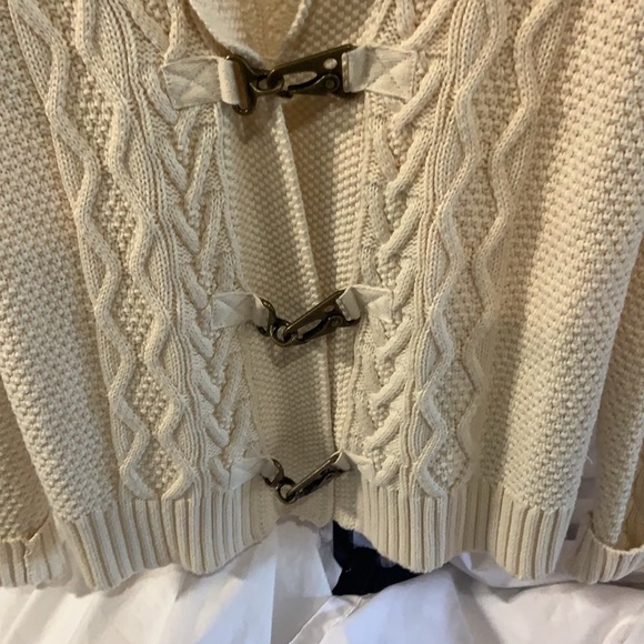 Lauren jeans company, cable knit cardigan. - Picture 5 of 8